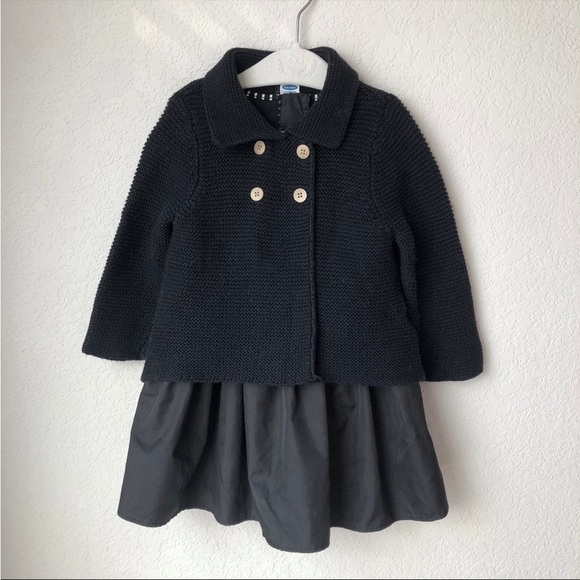 BUNDLE Toddler Girls Cardigan & Dress Set - Picture 1 of 5